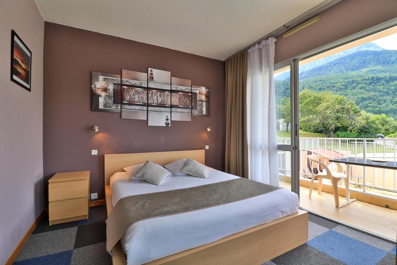 Hotel Les Flots Bleus Savines-le-Lac Buitenkant foto