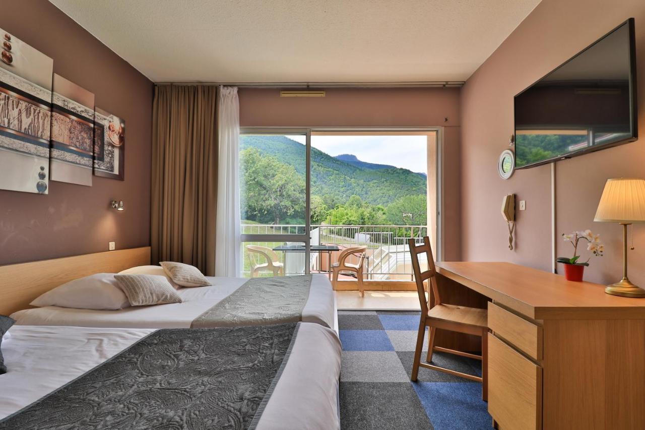 Hotel Les Flots Bleus Savines-le-Lac Buitenkant foto