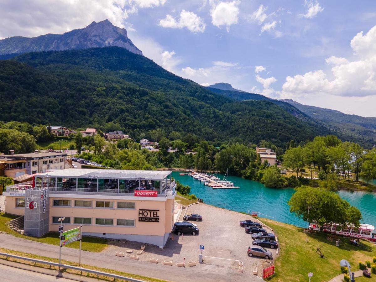Hotel Les Flots Bleus Savines-le-Lac Buitenkant foto