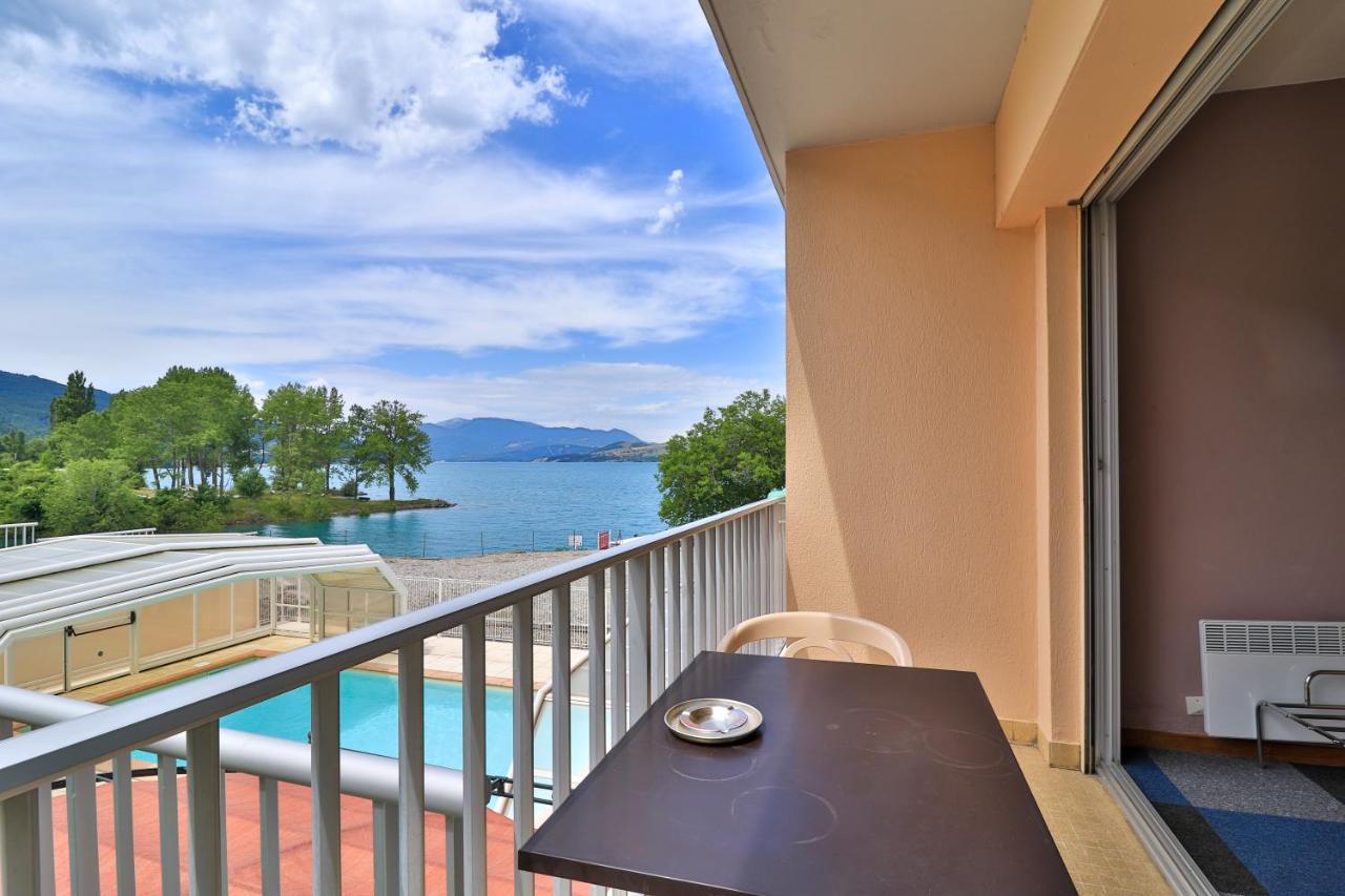 Hotel Les Flots Bleus Savines-le-Lac Buitenkant foto