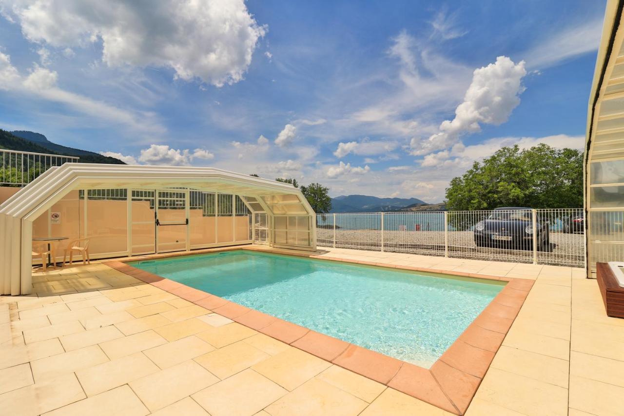 Hotel Les Flots Bleus Savines-le-Lac Buitenkant foto