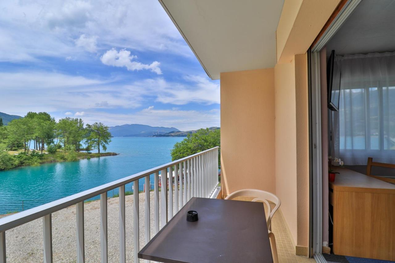 Hotel Les Flots Bleus Savines-le-Lac Buitenkant foto