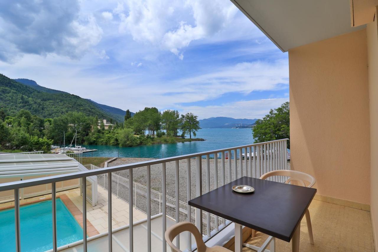 Hotel Les Flots Bleus Savines-le-Lac Buitenkant foto