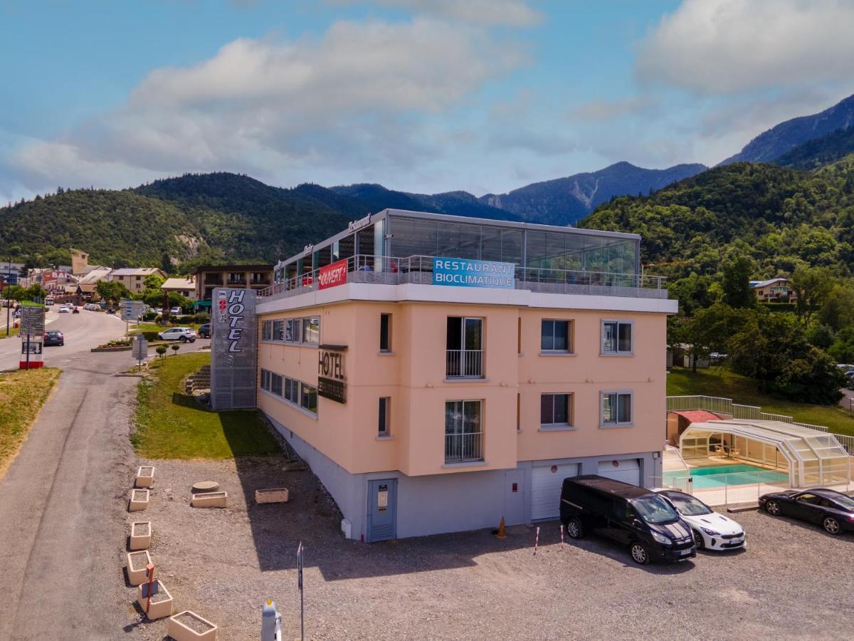 Hotel Les Flots Bleus Savines-le-Lac Buitenkant foto
