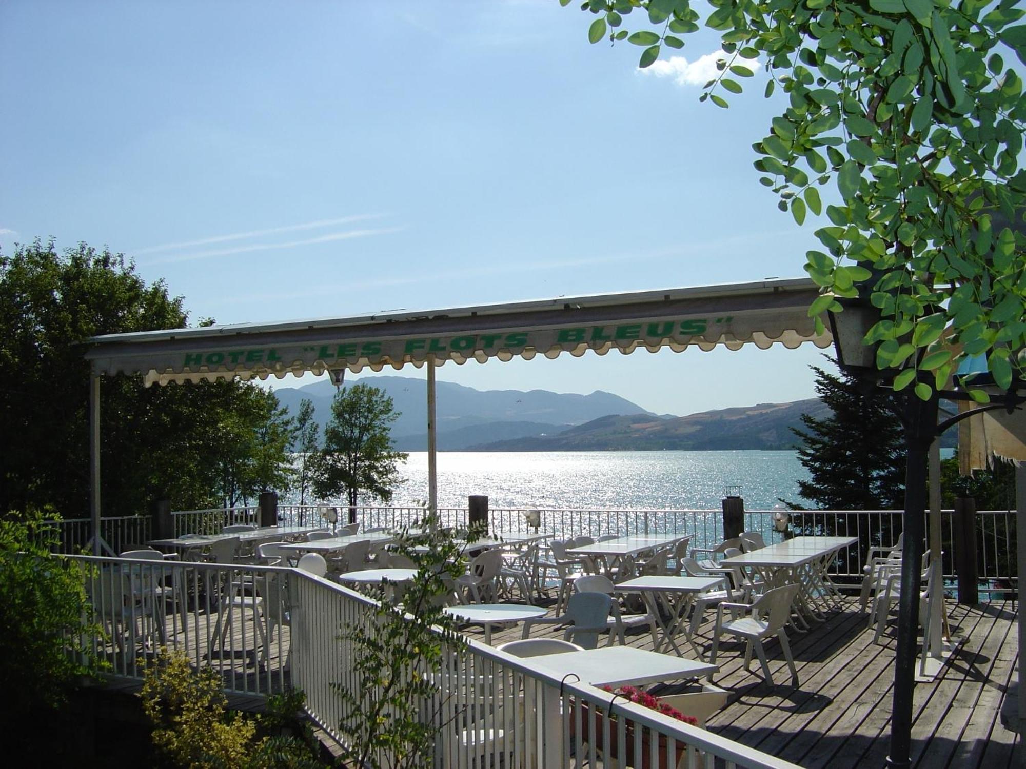 Hotel Les Flots Bleus Savines-le-Lac Buitenkant foto