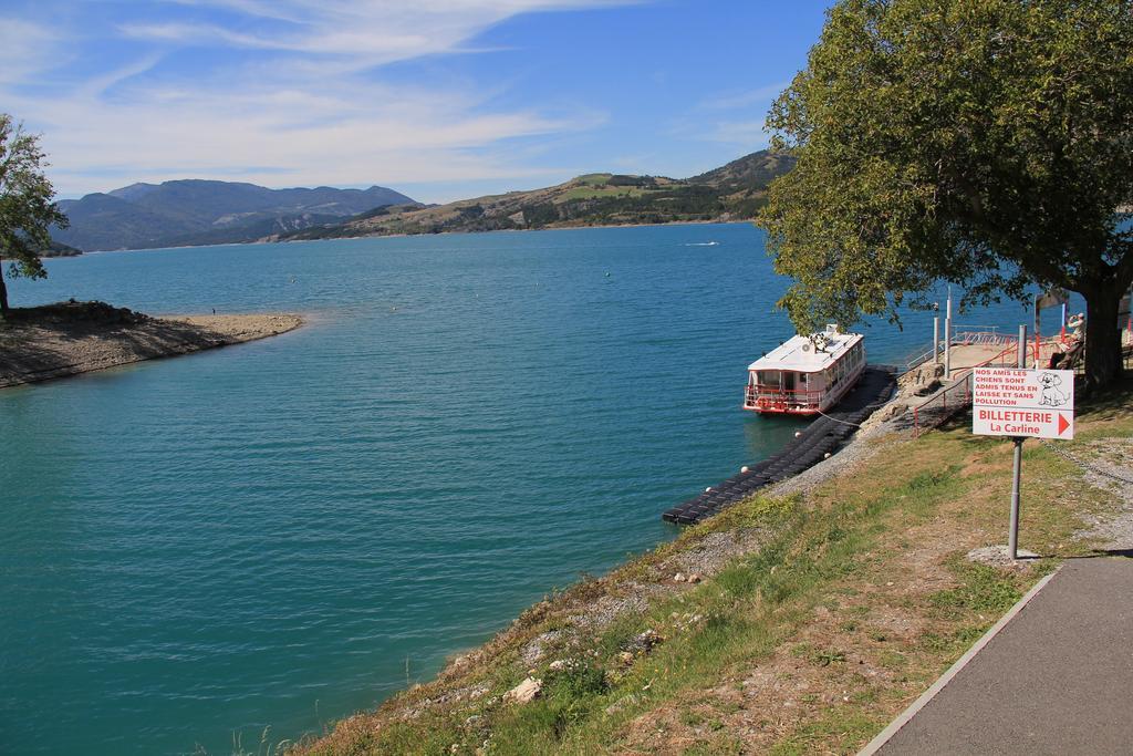 Hotel Les Flots Bleus Savines-le-Lac Buitenkant foto